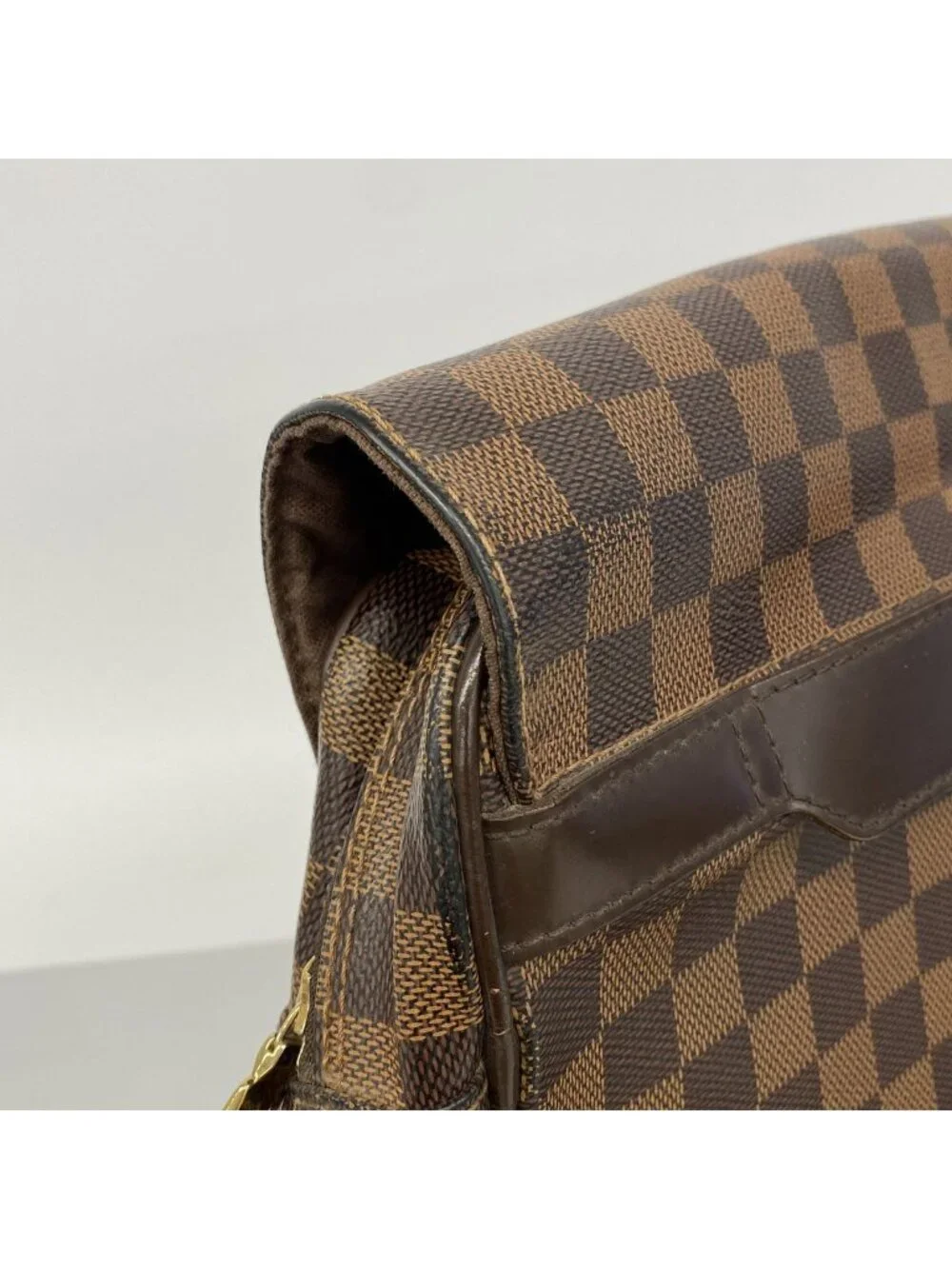 Louis Vuitton Shoulder Bag Damier Shelton MM Ebene